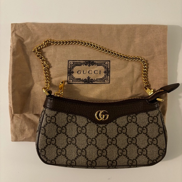 Gucci Handbags - Gucci Ophidia Mini Shoulder Bag